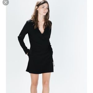 NWT Zara Shorts Sarong Jumpsuit Wrap Dress Romper